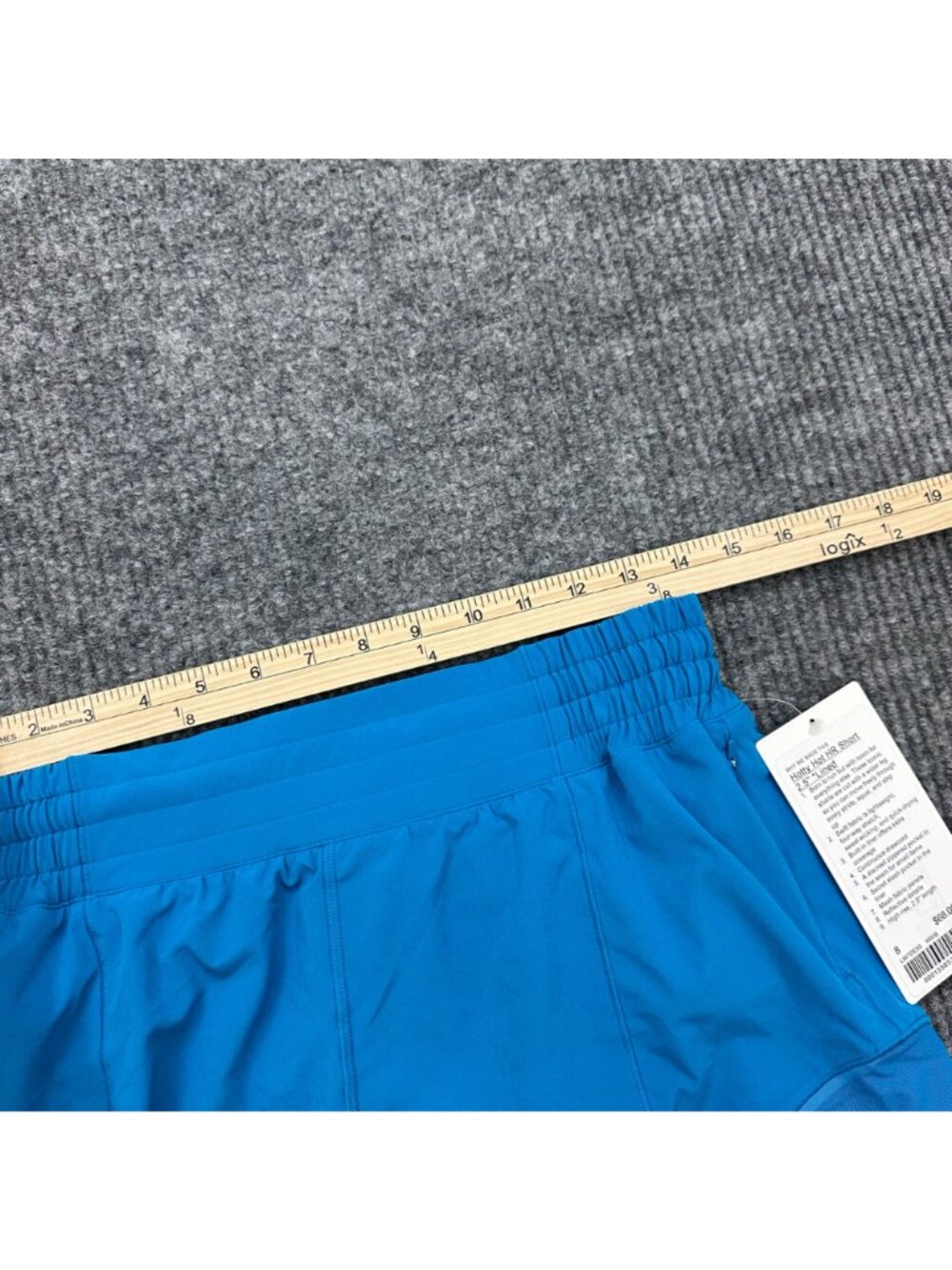 Lululemon Hotty Hot 2.5" HWIB Lined Running Shorts LW7DE5S Womens size 8 NEW - Picture 6 of 7